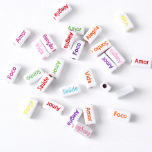Colored assorted acrylic alphabet beads argos
